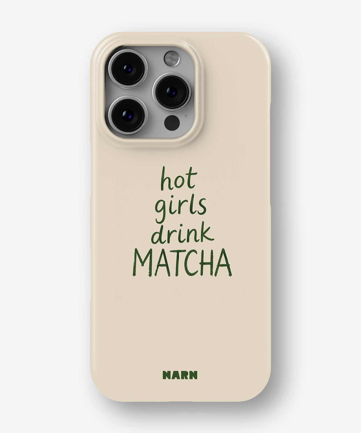 iPhone 16 Pro Slim Case - Drink Matcha - View 1