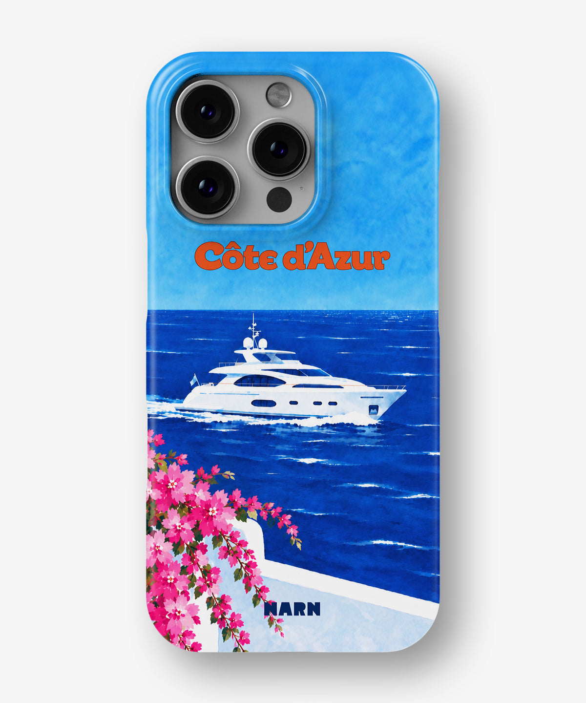 iPhone 16 Pro Slim Case - Cap Bleu - View 1