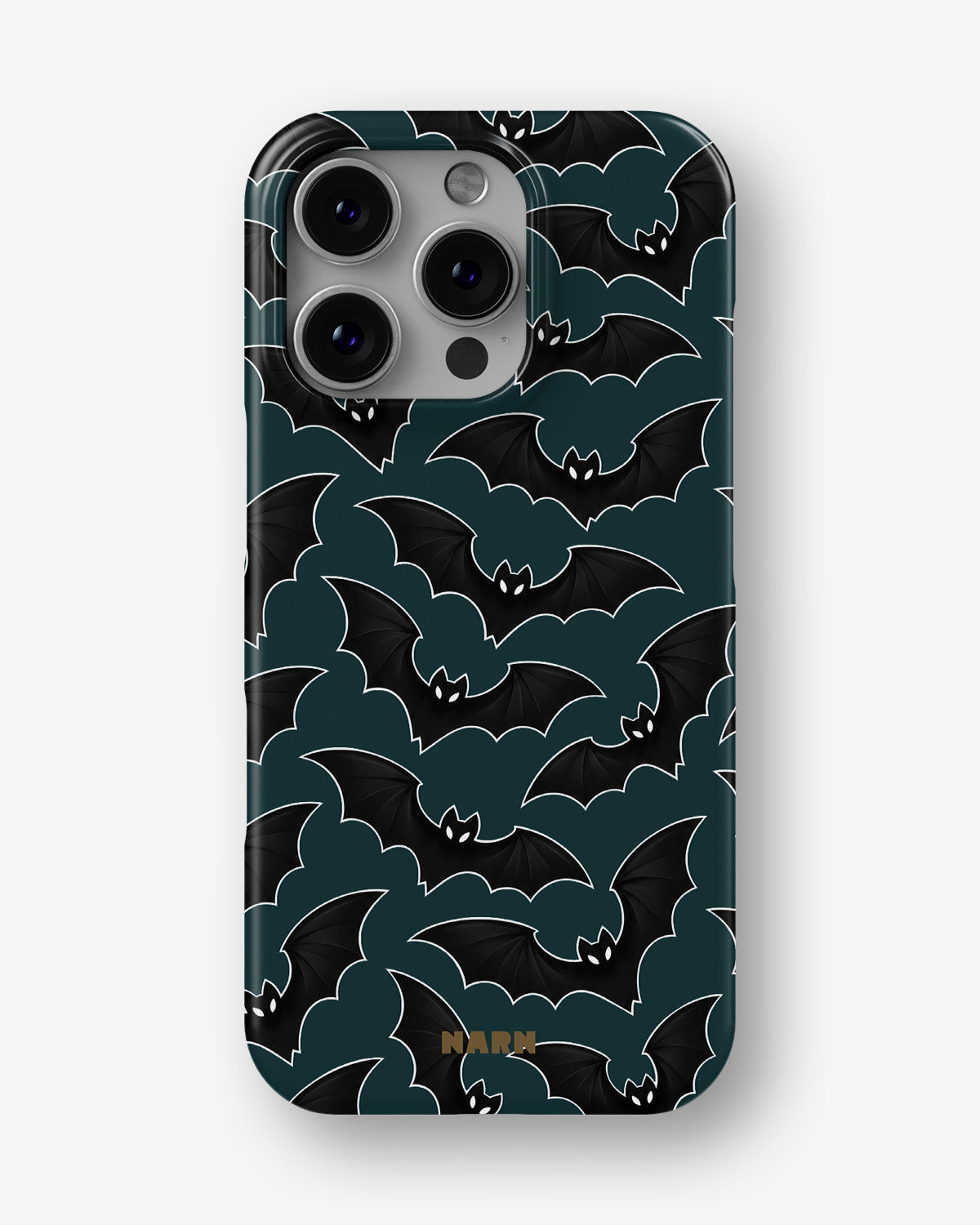 iPhone 16 Pro Slim Case - Midnight Bats - View 1