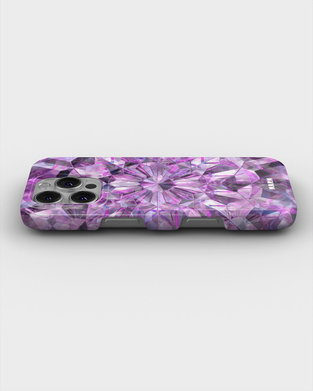 iPhone 16 Pro Slim Case - Lavender Crystals - View 3