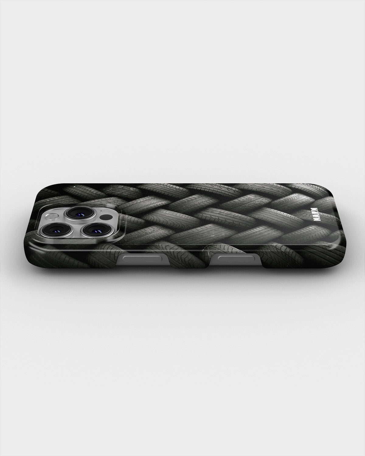 iPhone 16 Pro Slim Case - Tires Wall - View 3