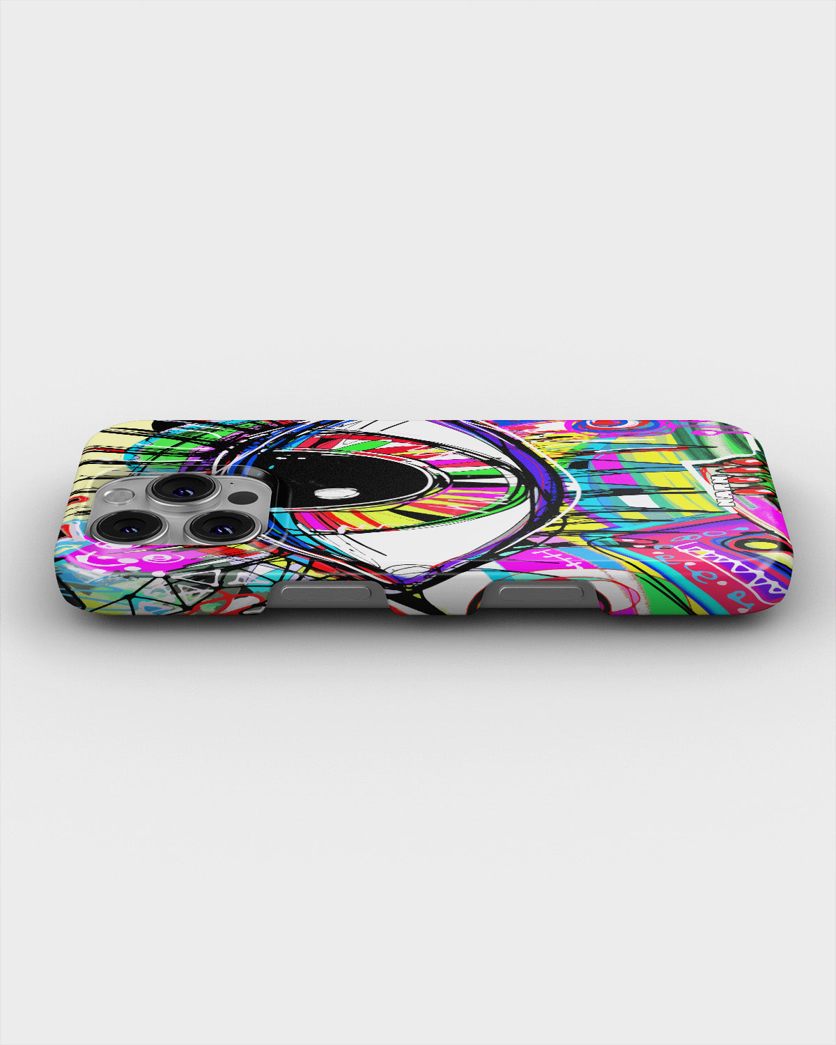 iPhone 16 Pro Slim Case - Abstract Eye - View 3