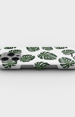 iPhone 16 Pro Slim Case - Monstera Pattern - View 3