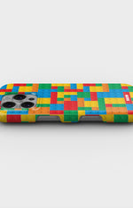 iPhone 16 Pro Slim Case - Building Bricks - View 3