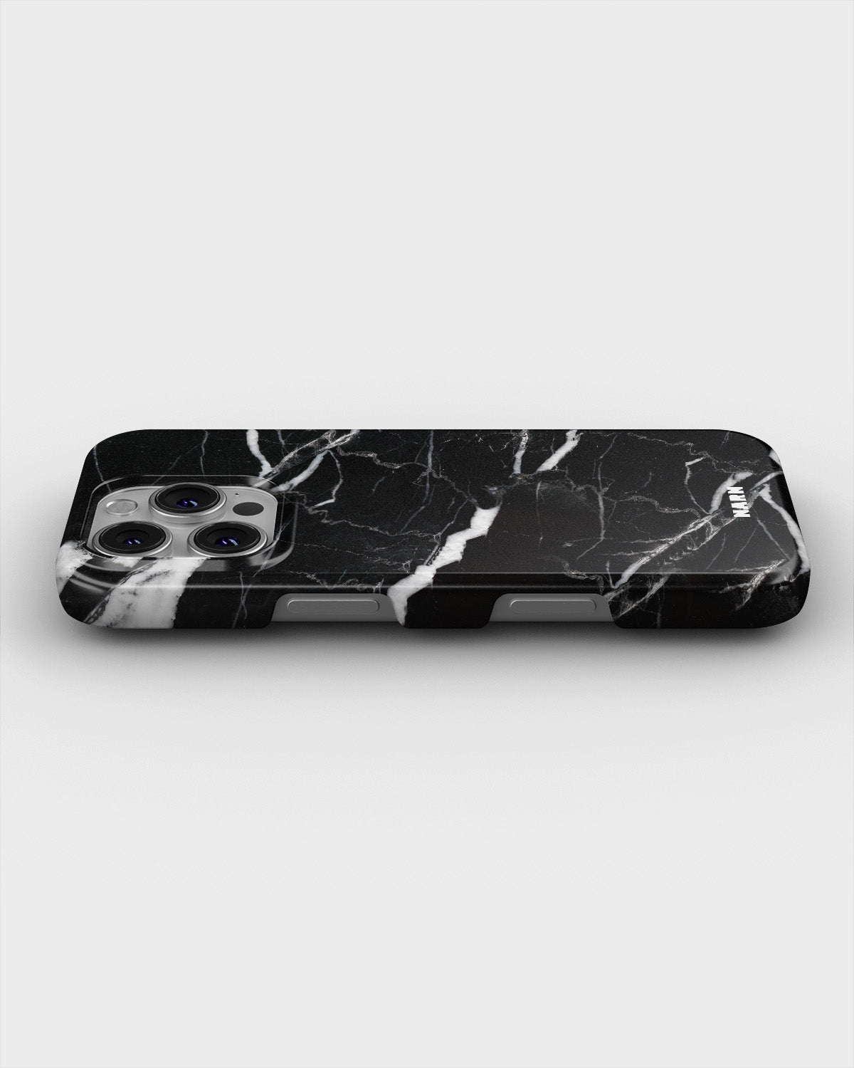 iPhone 16 Pro Slim Case - Black Marble - View 3