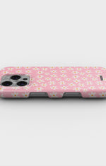 iPhone 16 Pro Slim Case - Pink Daisy - View 3