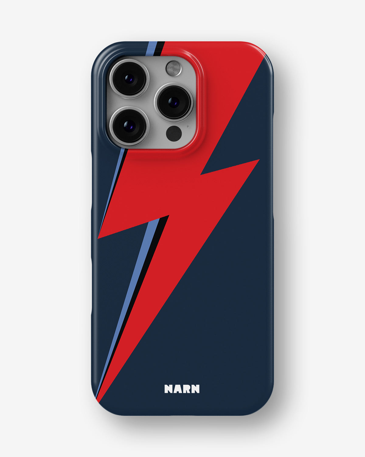 iPhone 16 Pro Max Slim Case - Blue Bowie - View 1