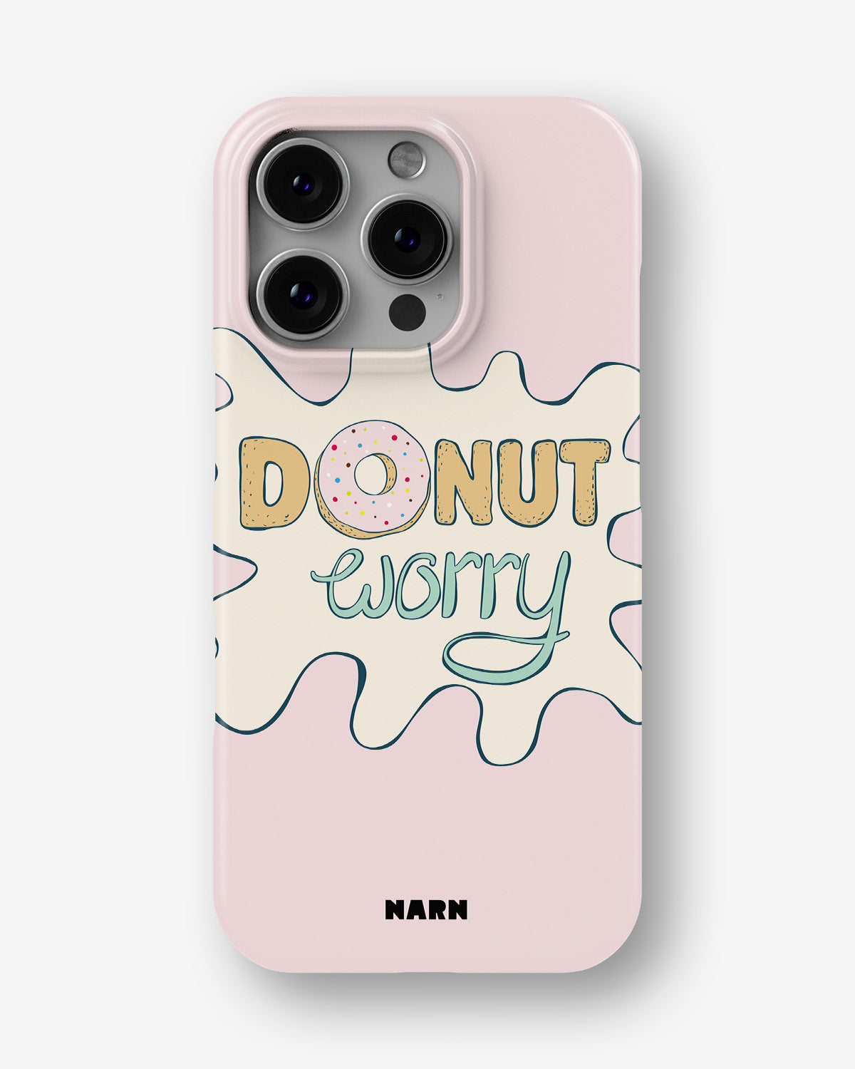 iPhone 16 Pro Max Slim Case - Donut Worry - View 1