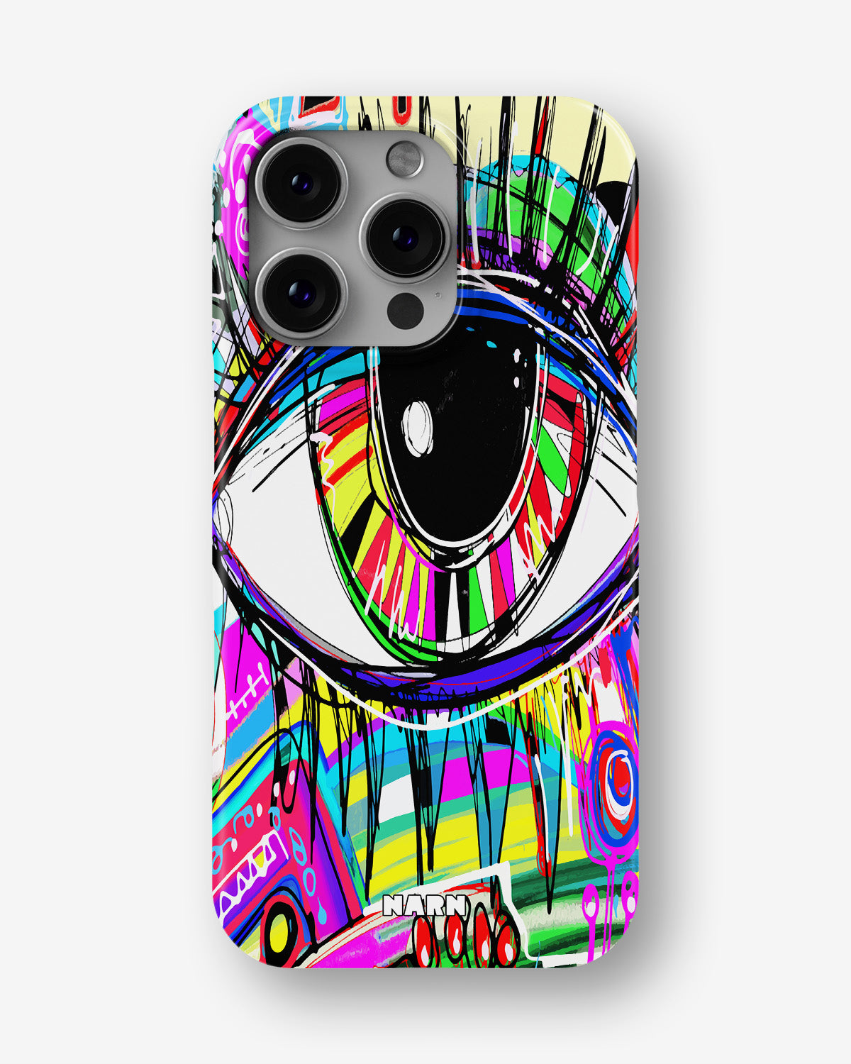 iPhone 16 Pro Max Slim Case - Abstract Eye - View 1