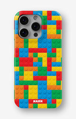 iPhone 16 Pro Max Slim Case - Building Bricks - View 1
