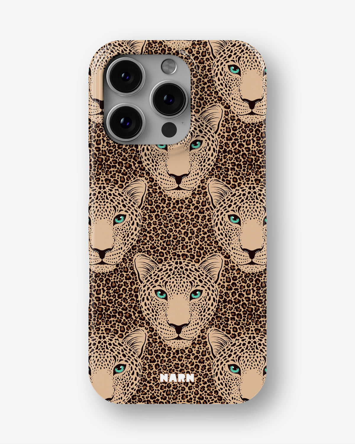 iPhone 16 Pro Max Slim Case - Leopard Gaze - View 1
