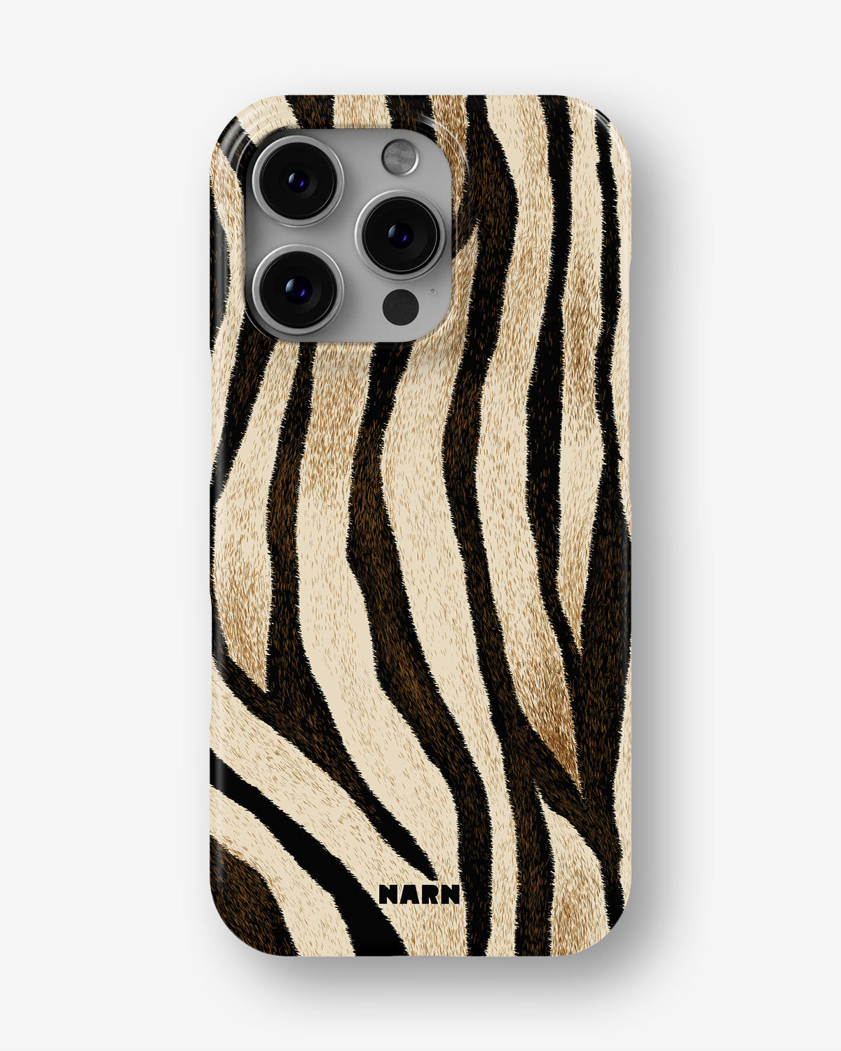 iPhone 16 Pro Max Slim Case - Wild Zebra - View 1