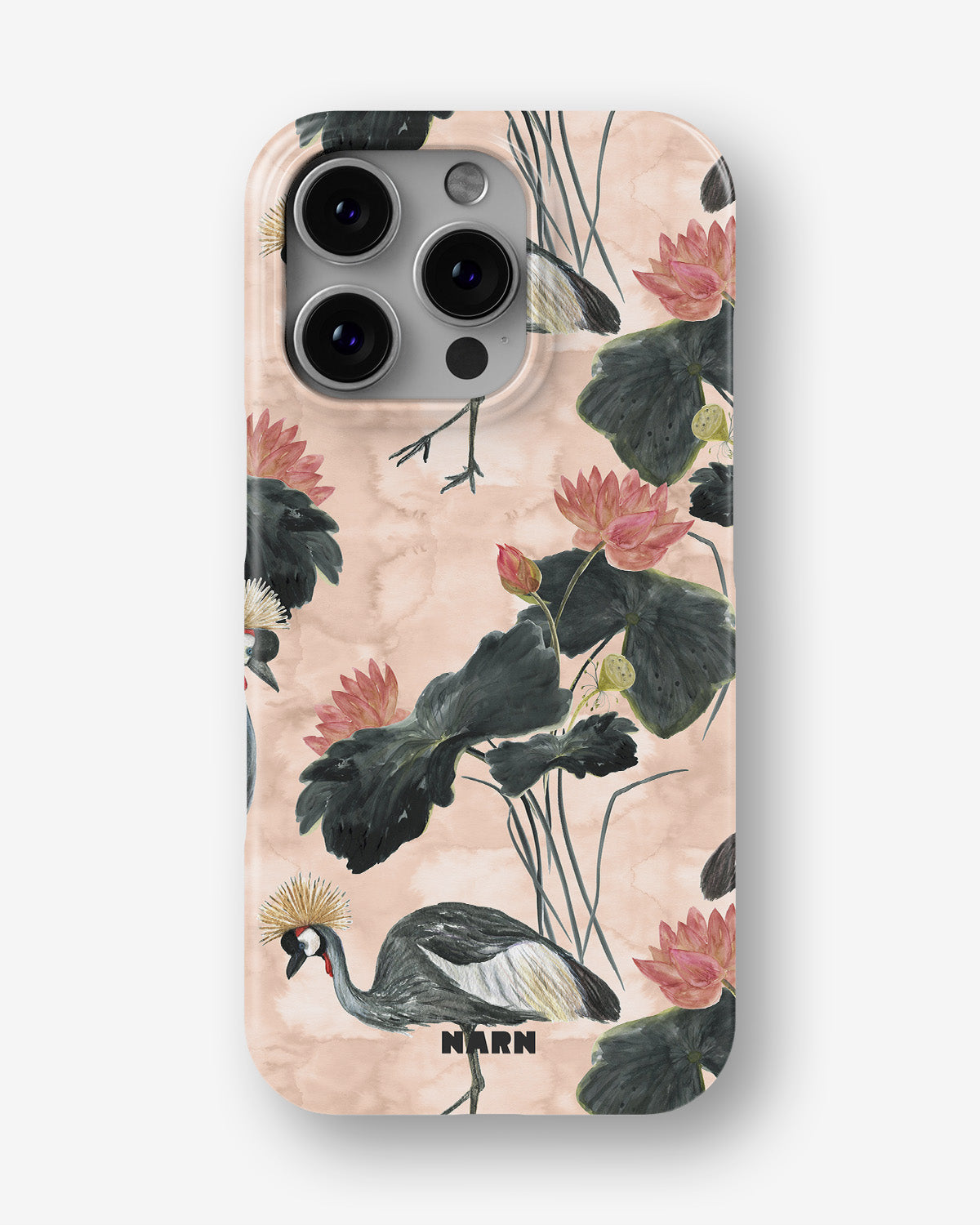 iPhone 16 Pro Max Slim Case - Crowned Bird - View 1