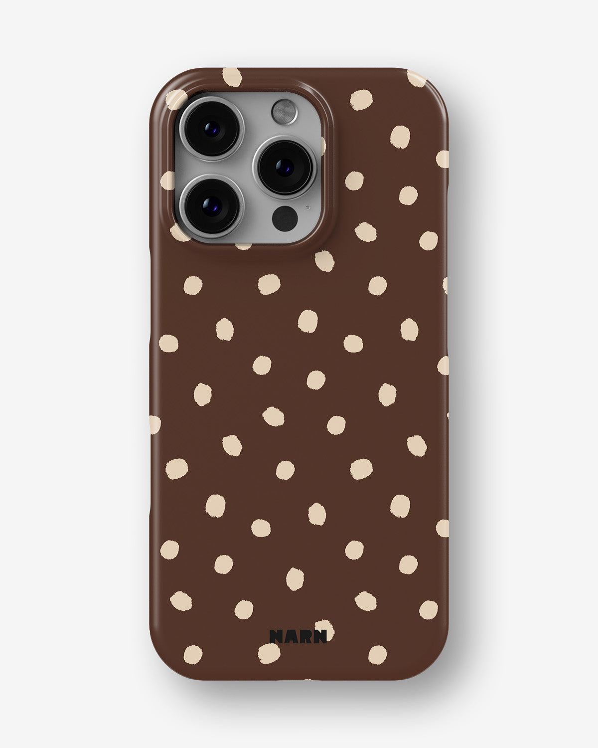 iPhone 16 Pro Max Slim Case - Choco Dots - View 1