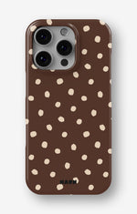 iPhone 16 Pro Max Slim Case - Choco Dots - View 1