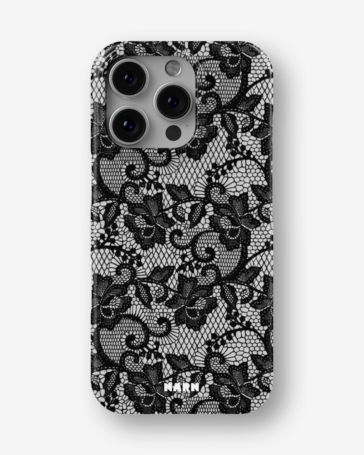 iPhone 16 Pro Max Slim Case - Midnight Lace - View 1