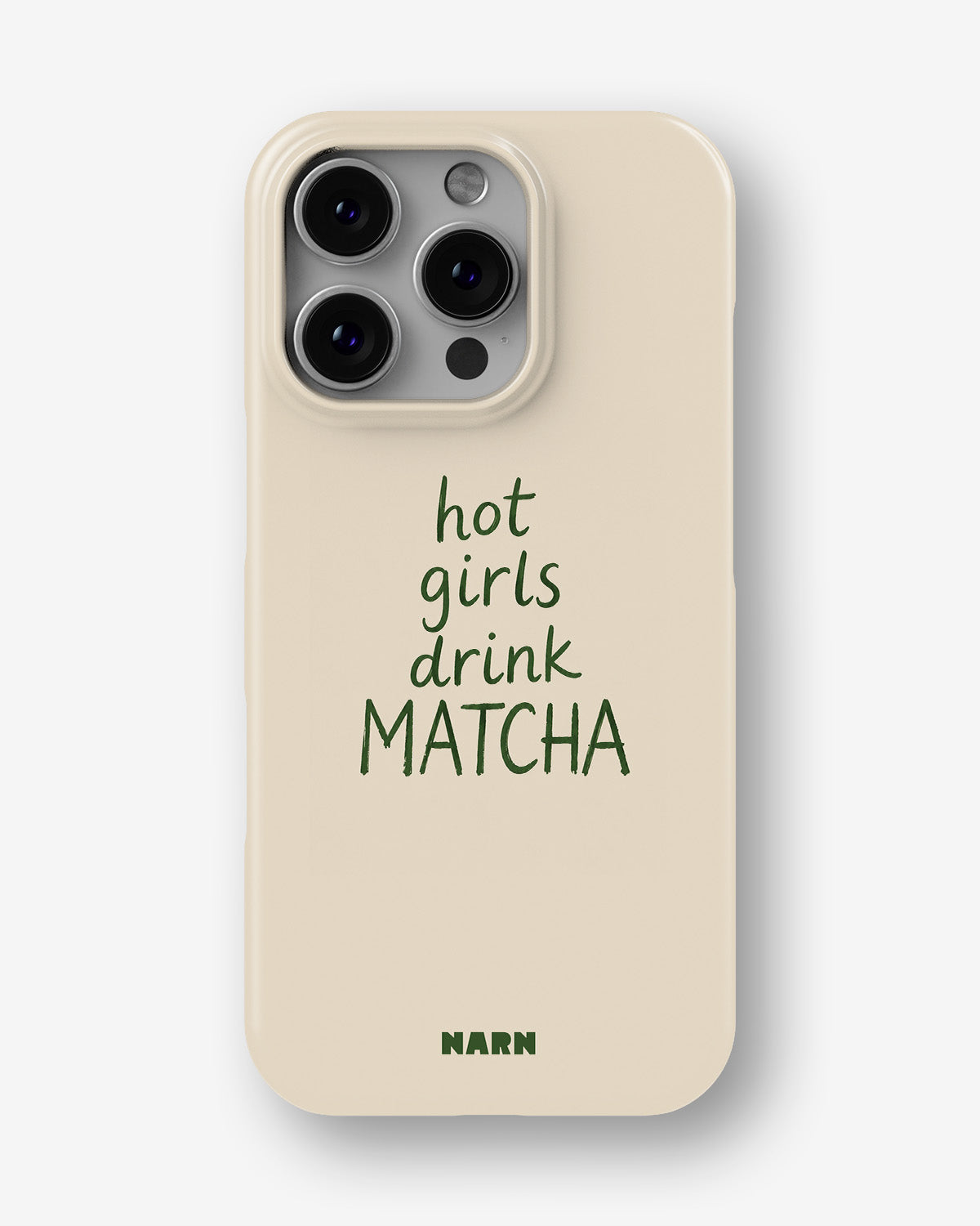 iPhone 16 Pro Max Slim Case - Drink Matcha - View 1