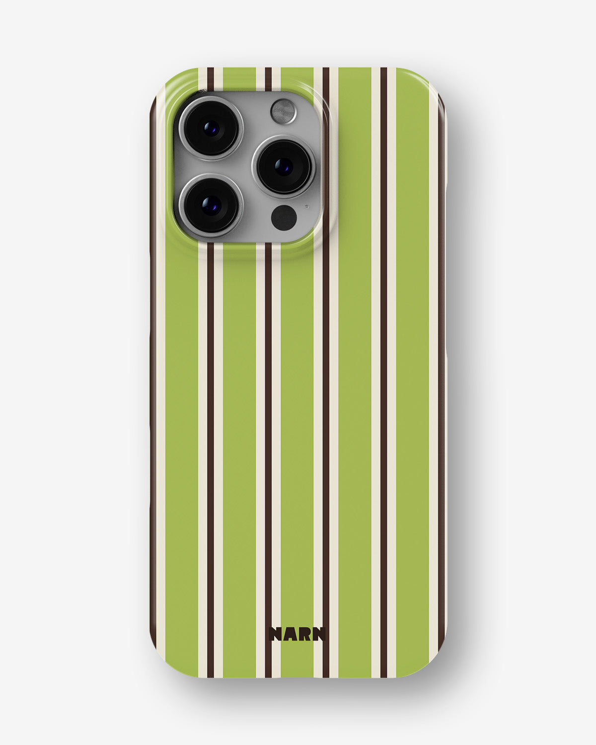 iPhone 16 Pro Max Slim Case - Matcha Lines - View 1