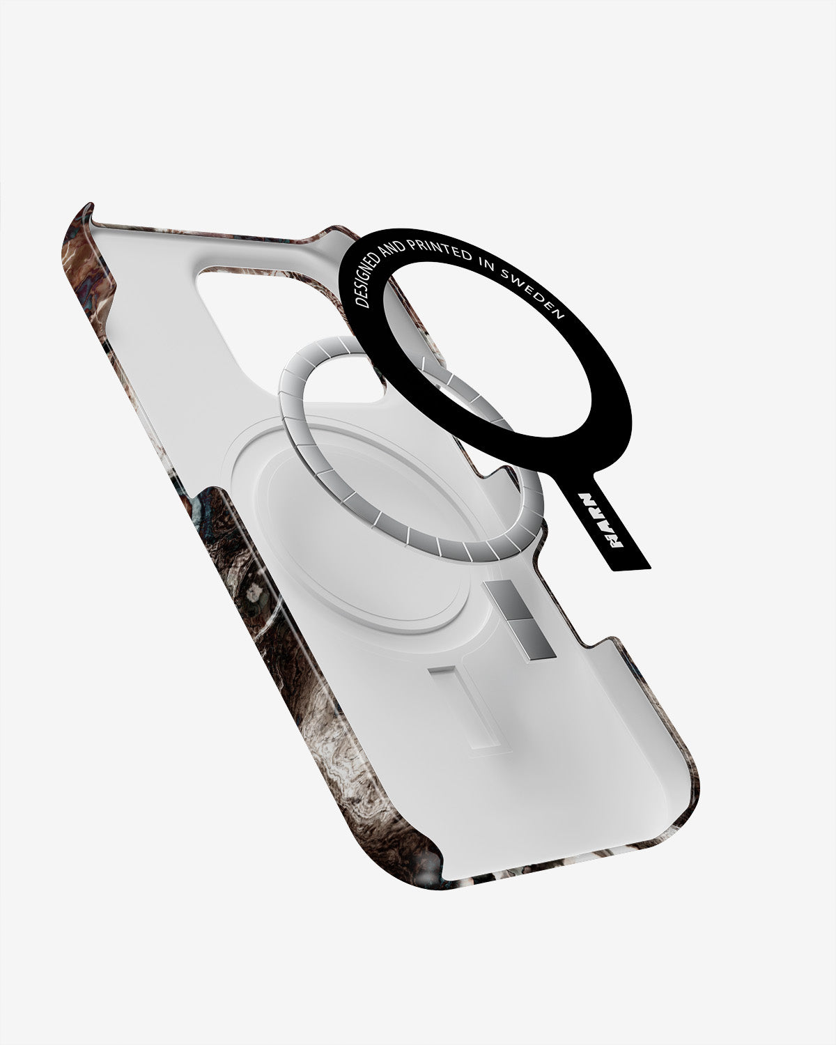iPhone 16 Pro Max Slim Case - Marble Brown - View 2
