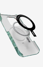 iPhone 16 Pro Max Slim Case - Green Marble - View 2