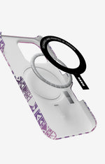 iPhone 16 Pro Max Slim Case - Purple Aztec - View 2