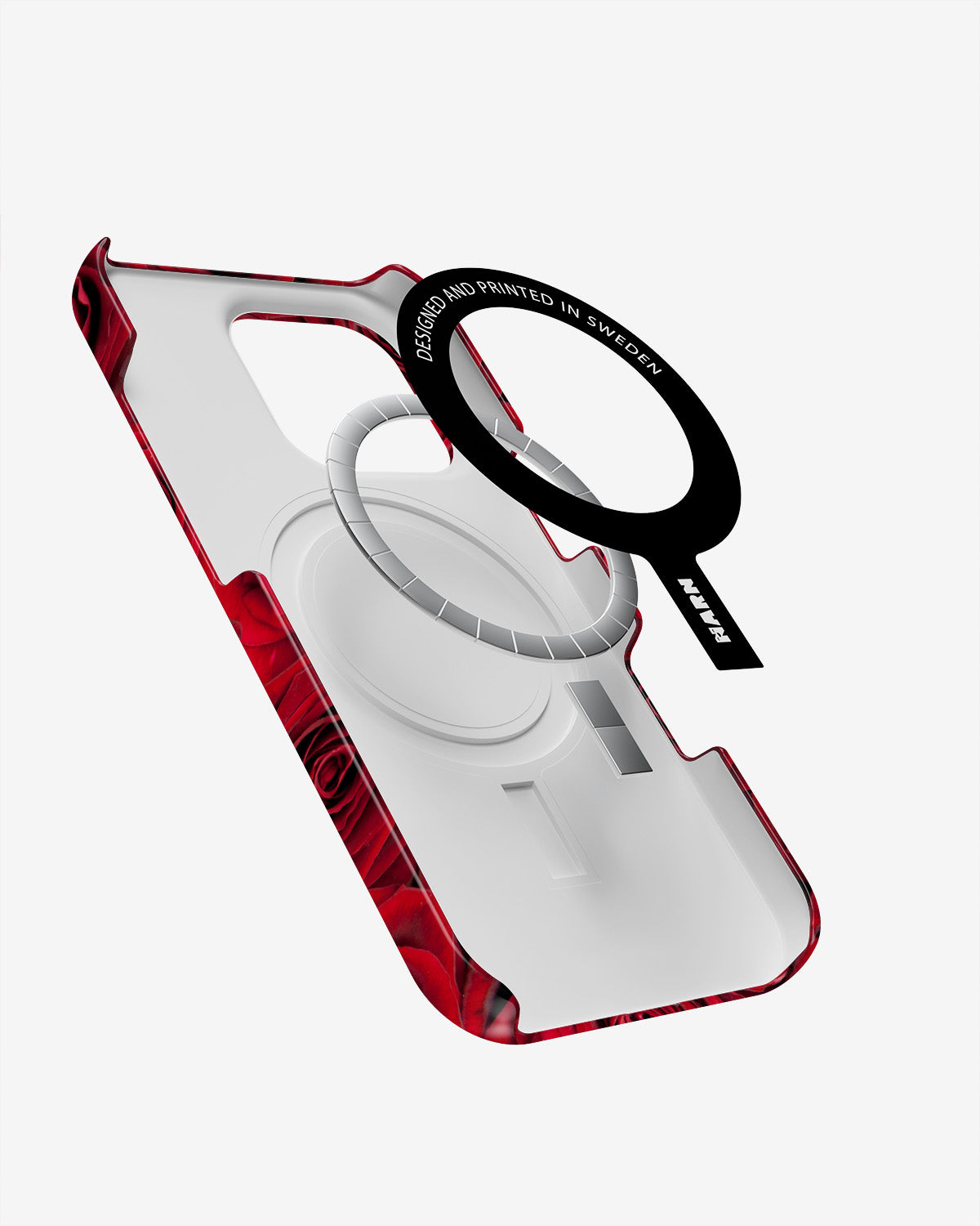 iPhone 16 Pro Max Slim Case - Red Roses - View 2
