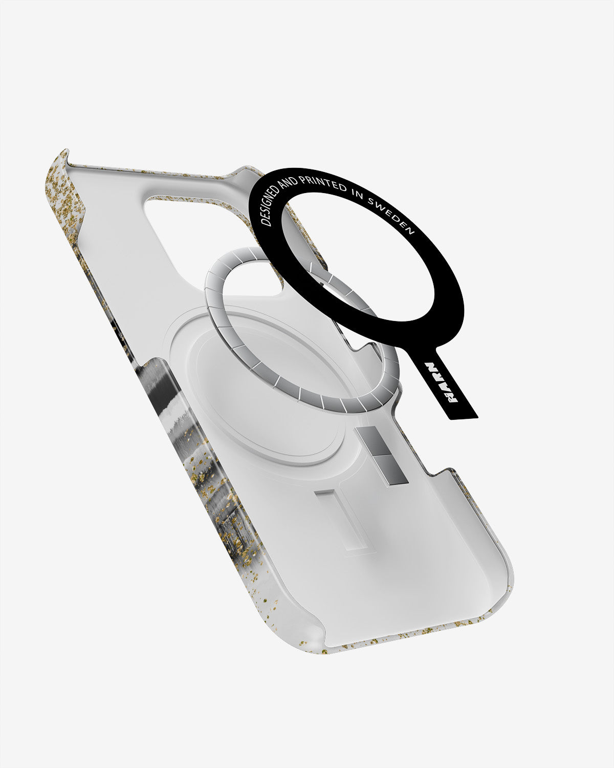 iPhone 16 Pro Max Slim Case - Sparkly Tie Dye - View 2