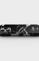 iPhone 16 Pro Max Slim Case - Custom - Black Marble - View 3