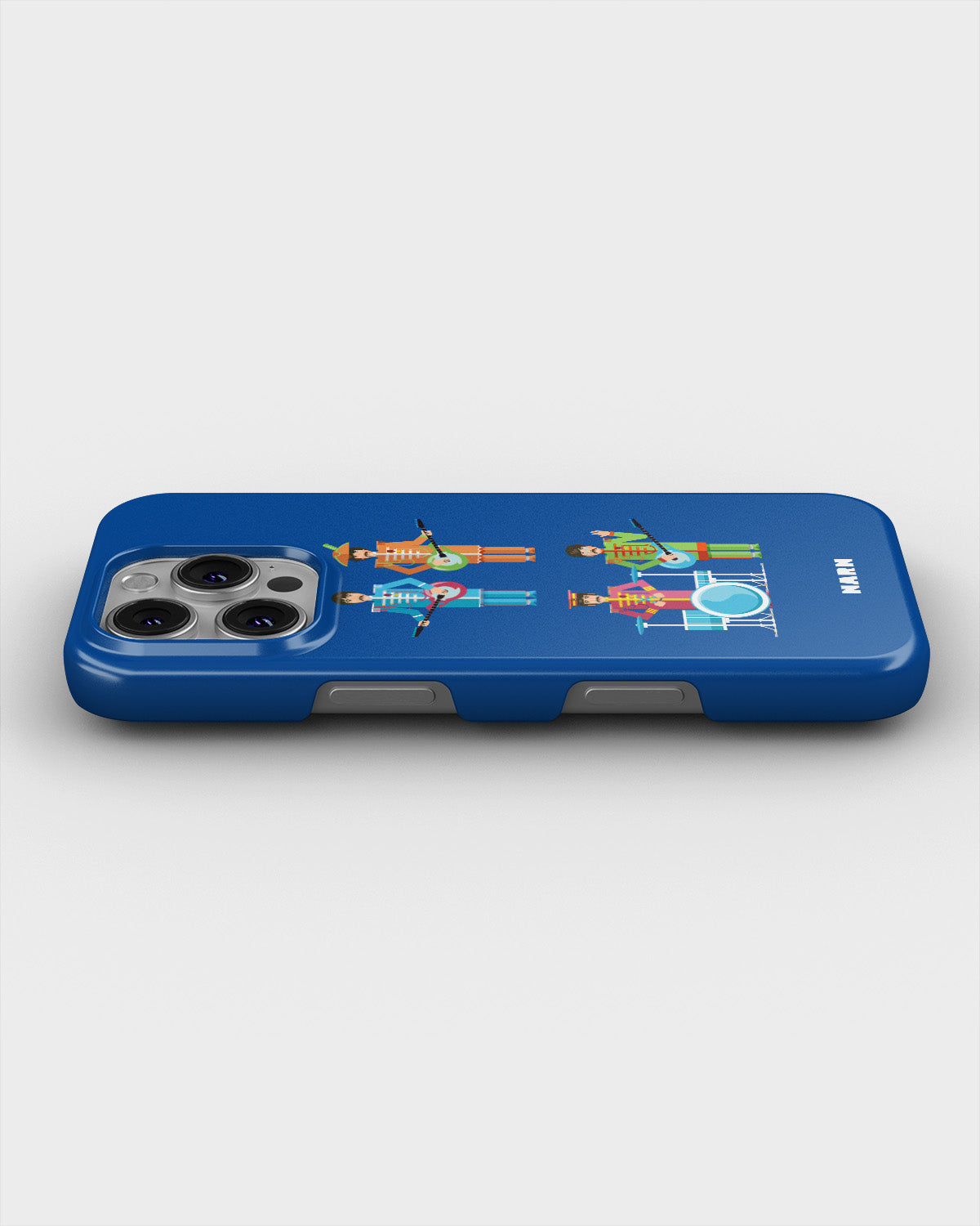 iPhone 16 Pro Max Slim Case - Beatles Blue - View 3