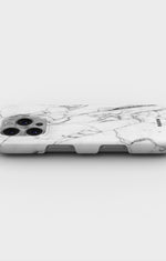 iPhone 16 Pro Max Slim Case - Milky Marble - View 3
