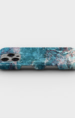 iPhone 16 Pro Max Slim Case - Icy Marble - View 3