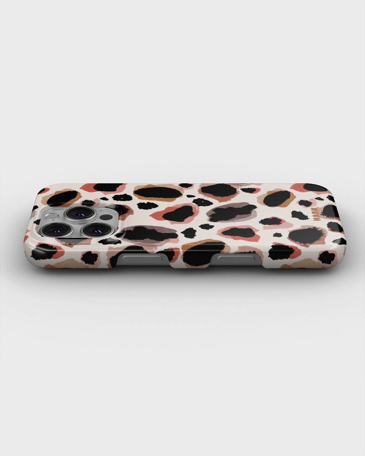 iPhone 16 Pro Max Slim Case - Artsy Leopard - View 3