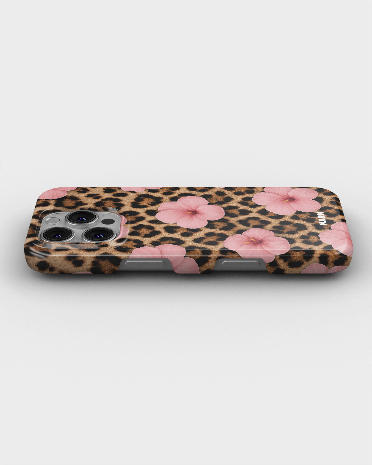 iPhone 16 Pro Max Slim Case - Leopard Flower - View 3