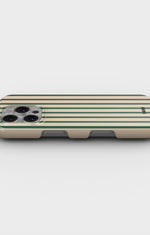 iPhone 16 Pro Max Slim Case - Evergreen Stripe - View 3