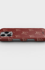 iPhone 16 Pro Max Slim Case - Cherry Bows - View 3