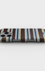 iPhone 16 Pro Max Slim Case - Latte Lines - View 3
