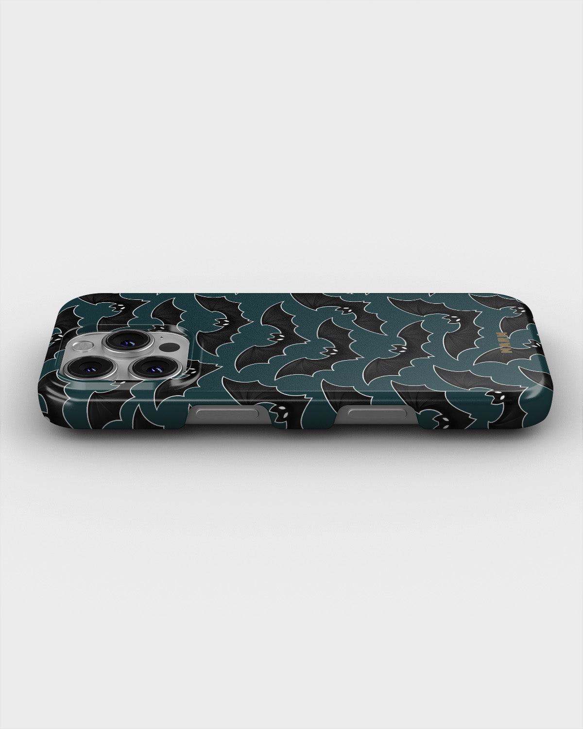 iPhone 16 Pro Max Slim Case - Midnight Bats - View 3