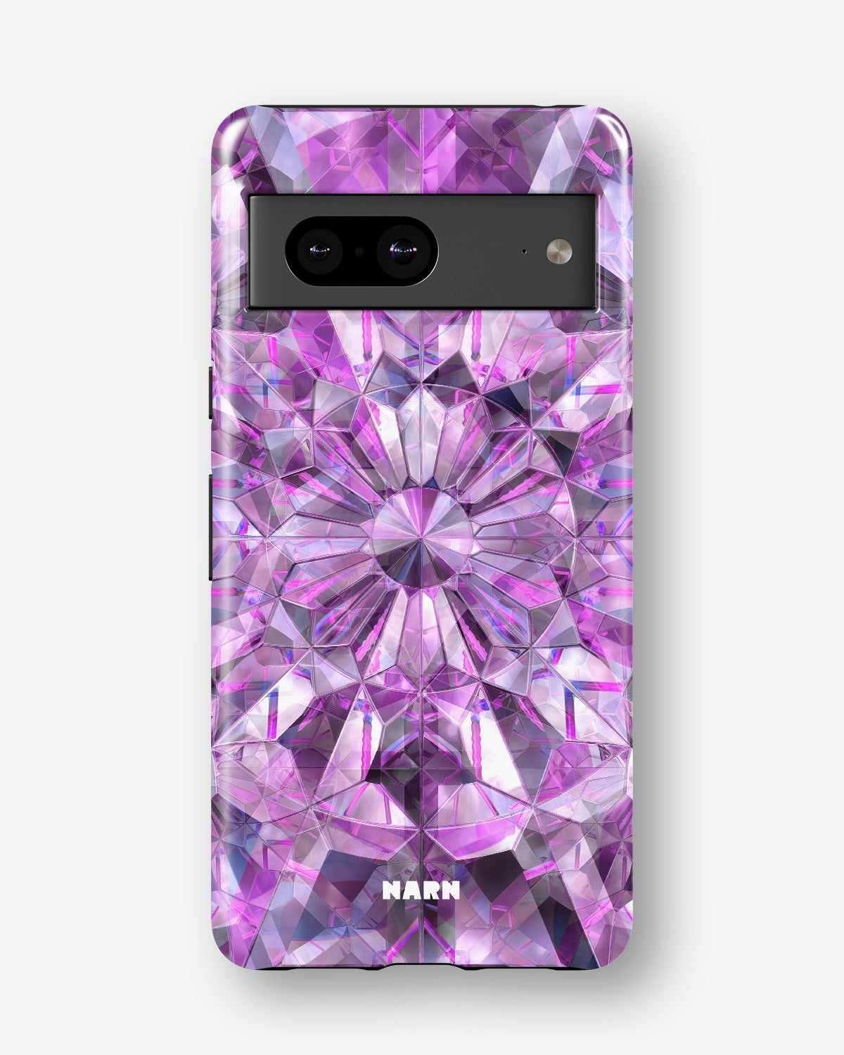 Google Pixel 8 Tough Case – Lavender Crystals - View 1