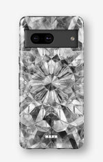 Google Pixel 8 Tough Case – Grey Crystals - View 1