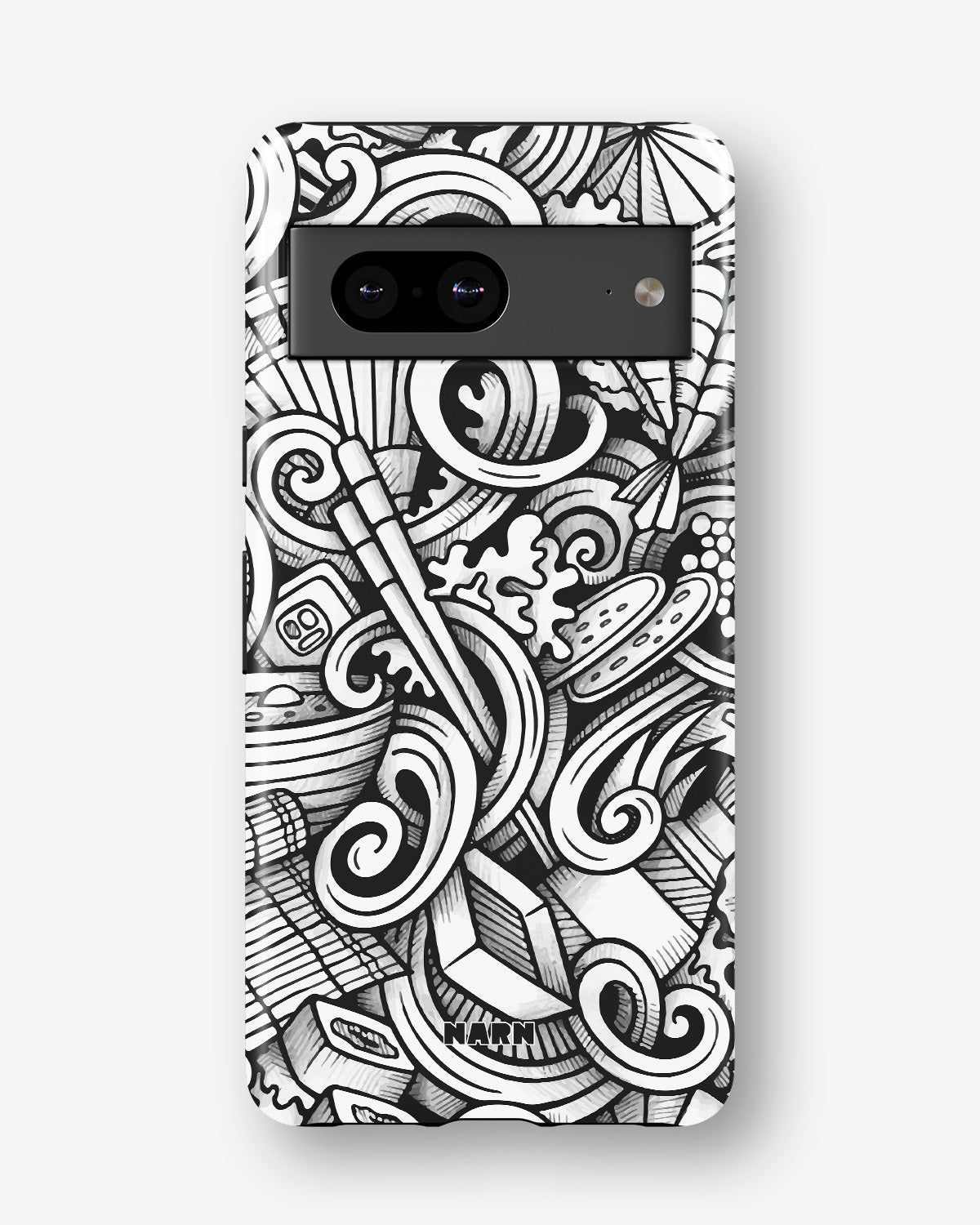 Google Pixel 8 Tough Case – Japanese Pattern - View 1
