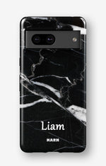 Google Pixel 8 Tough Case – Custom - Black Marble - View 1