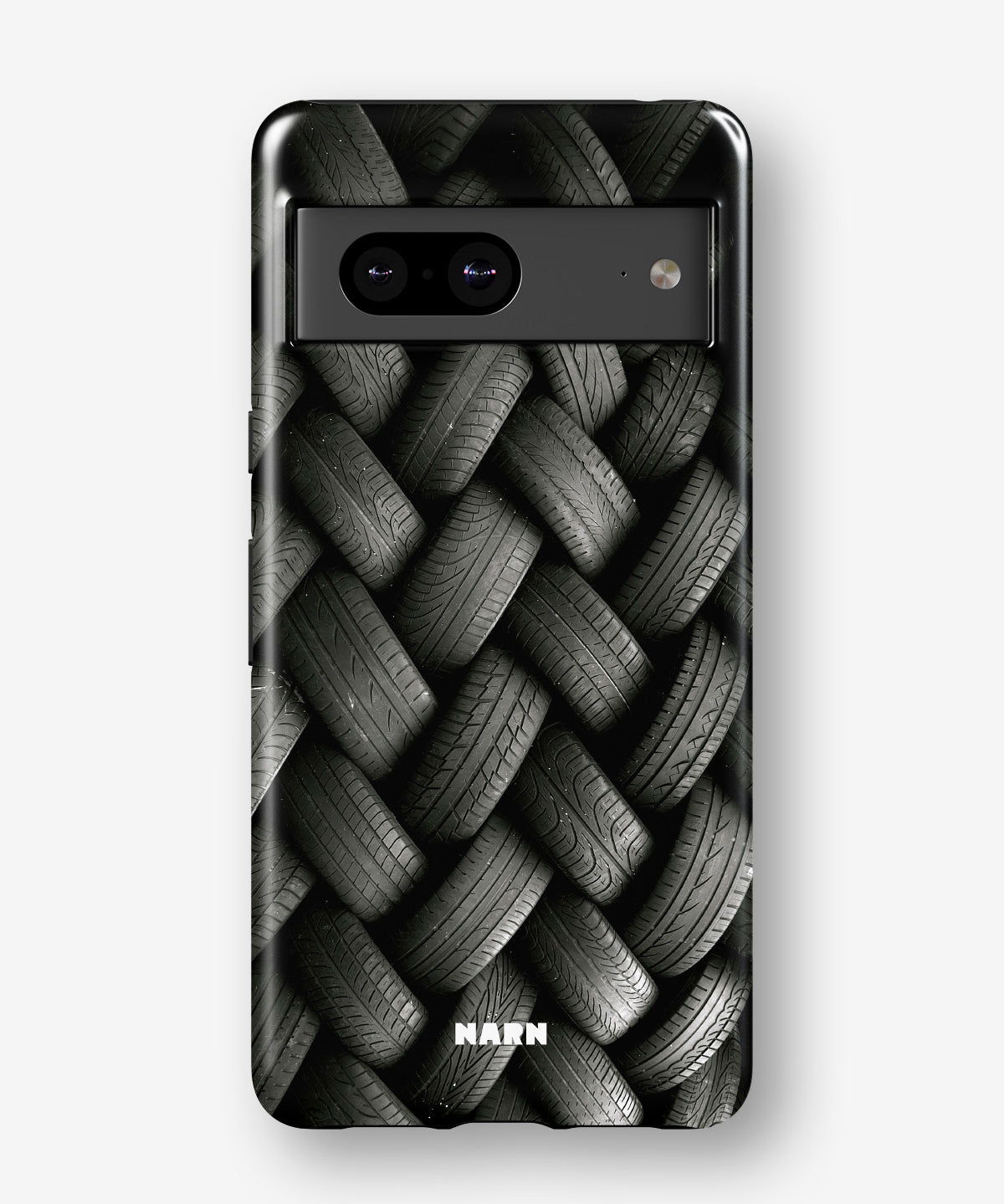 Google Pixel 8 Tough Case – Tires Wall - View 1