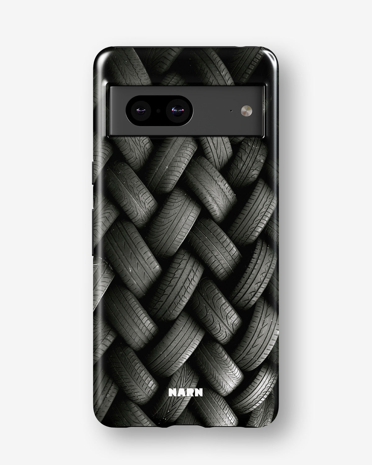 Google Pixel 8 Tough Case – Tires Wall - View 1