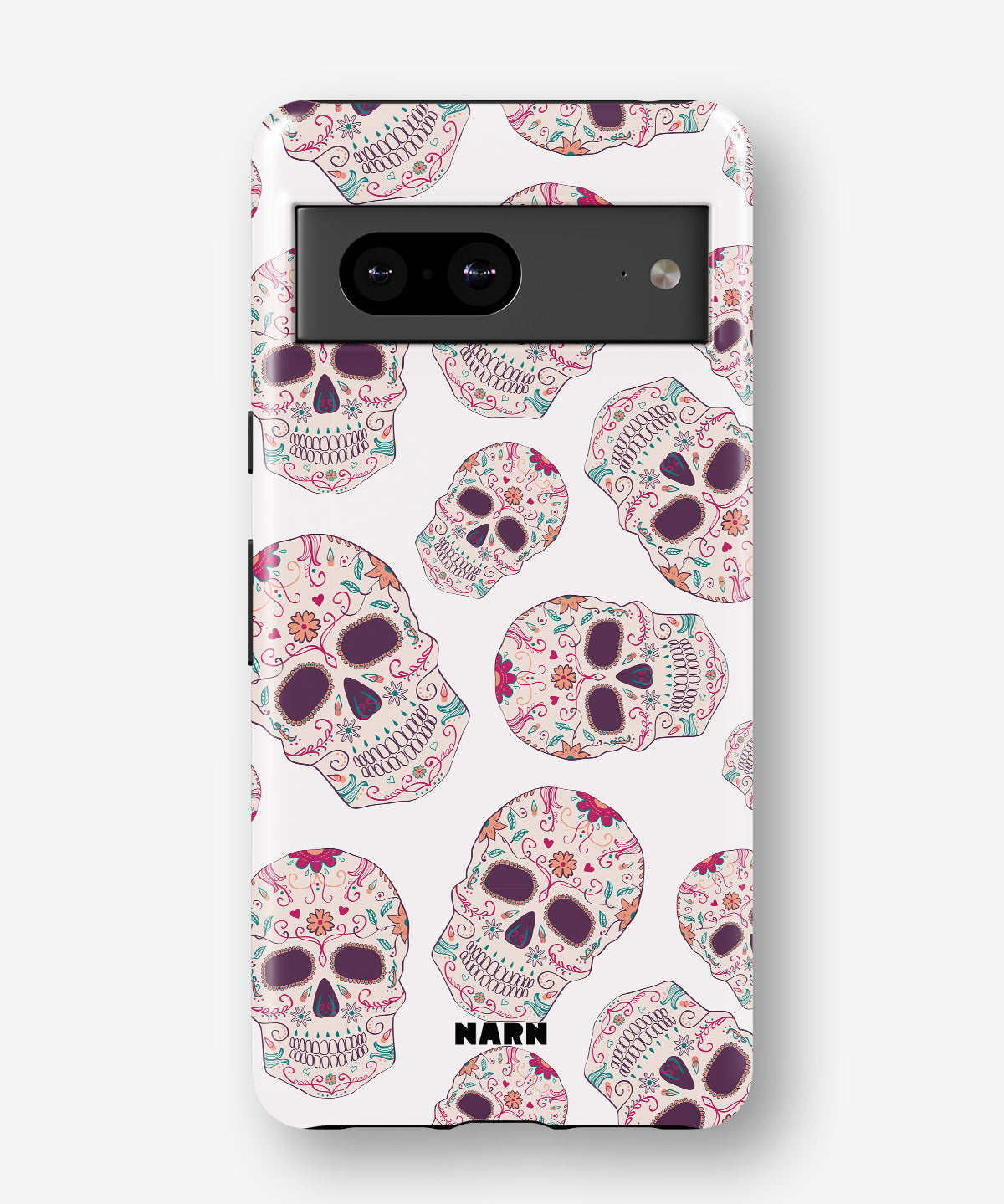 Google Pixel 8 Tough Case – Calavera Skulls - View 1