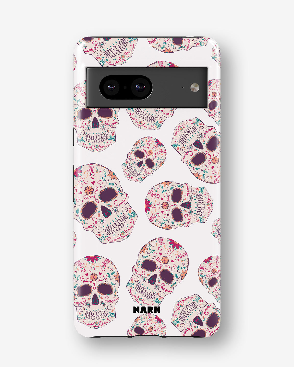 Google Pixel 8 Tough Case – Calavera Skulls - View 1