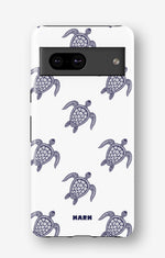 Google Pixel 8 Tough Case – Blue Turtles - View 1