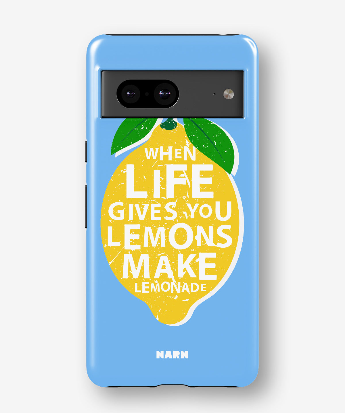 Google Pixel 8 Tough Case – Lemon Quote - View 1
