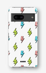 Google Pixel 8 Tough Case – Lightning Bolts - View 1