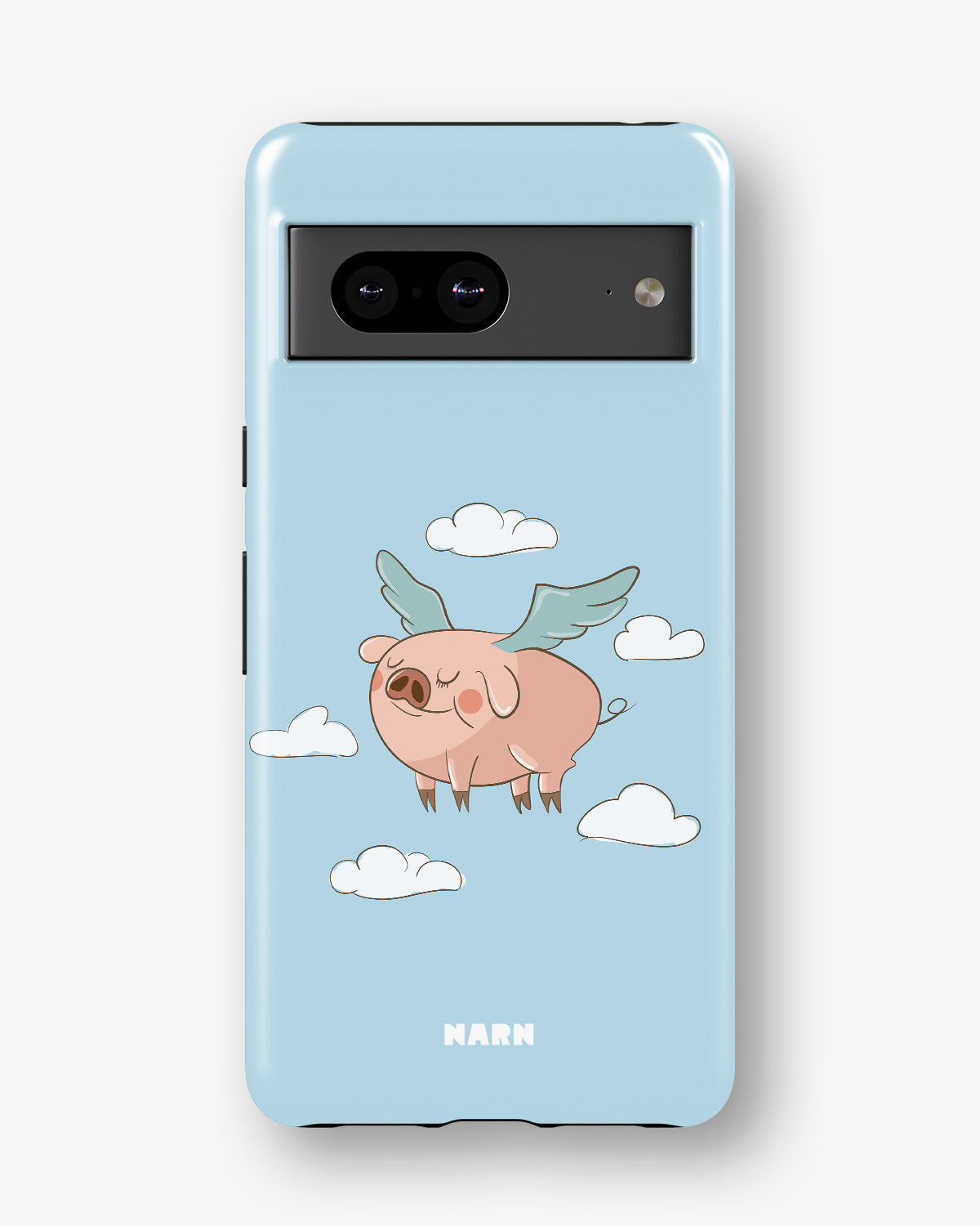 Google Pixel 8 Tough Case – Dreamy Pig - View 1