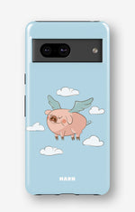Google Pixel 8 Tough Case – Dreamy Pig - View 1